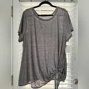 NWT Caslon Side Tie Shirt